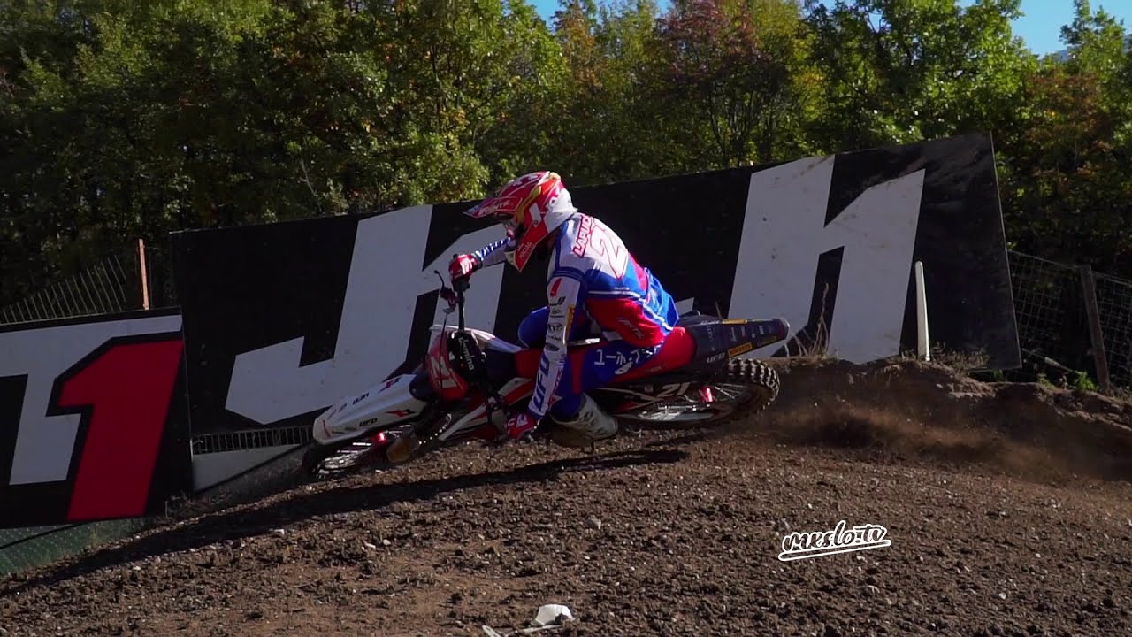 Nicholas Lapucci racing Fantic 250 TWO STROKE | EMX Pietramurata 2021