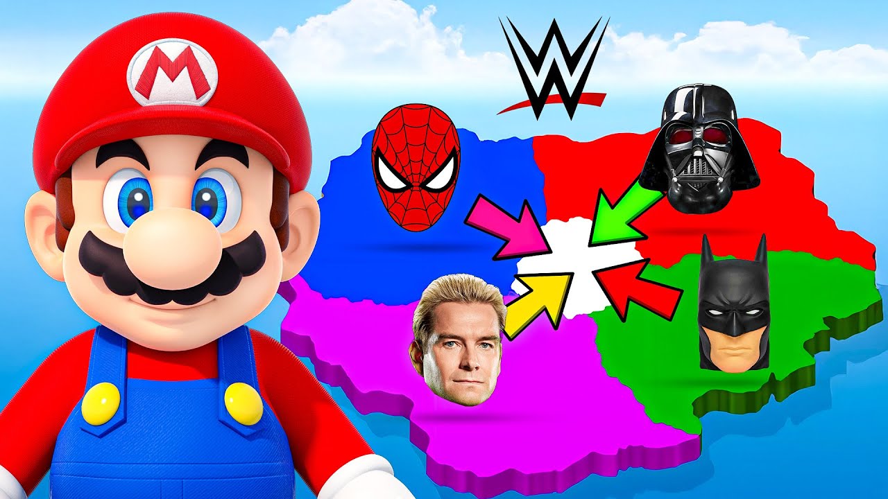 Империализм в WWE... но это ГЕРОИ И ЗЛОДЕИ