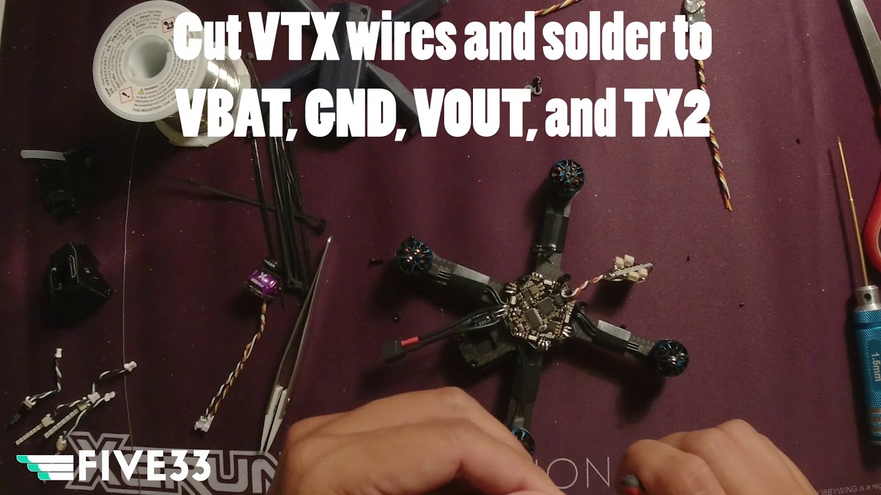 Five 33 TinyTrainer Build Video