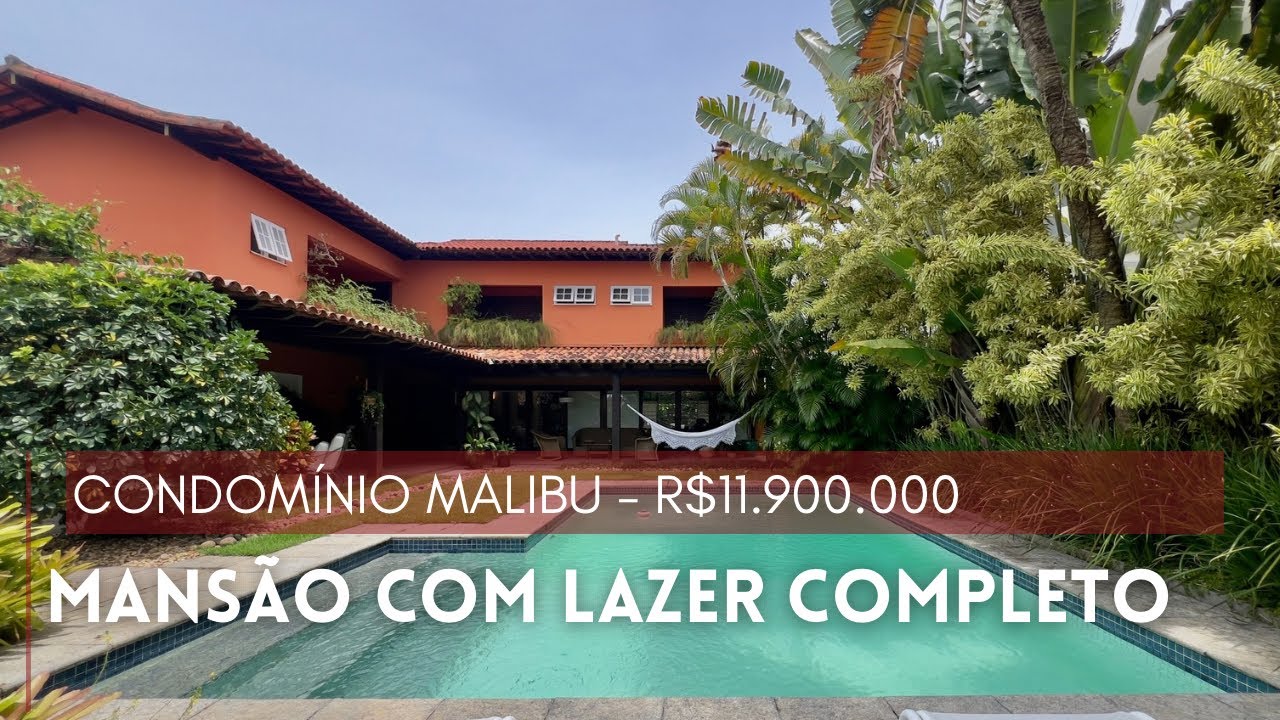 CASA DUPLEX COM 1000 M² - CONDOMÍNIO MALIBU - BARRA DA TIJUCA | PRÁTICA CONSULTORIA