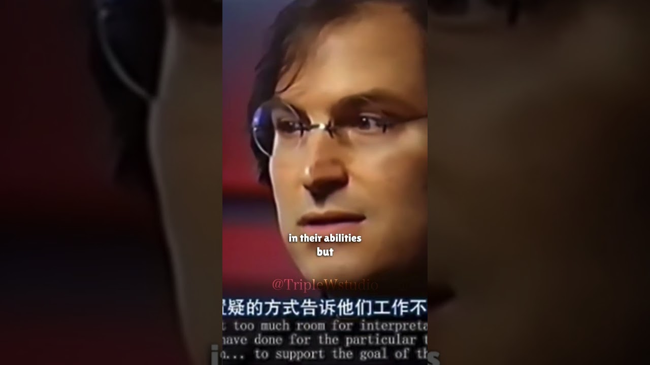 Steve Jobs - What To Do With Gifted People #shorts