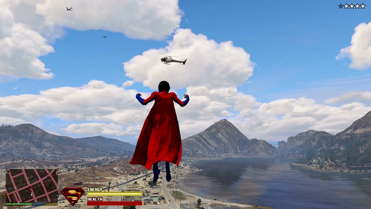 Supergirl vs humans - ultimate fight 