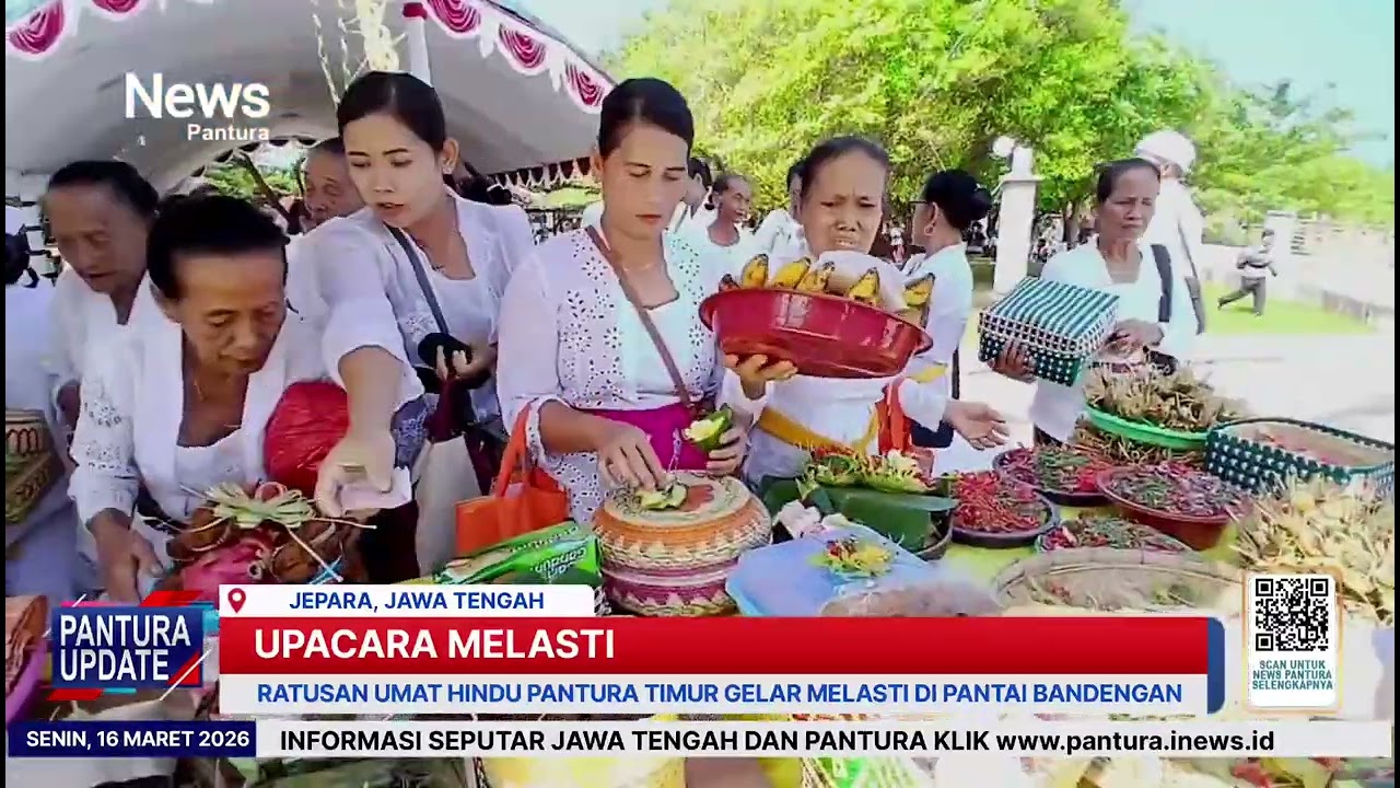 Umat Hindu di Pantura Timur gelar Melasti di Pantai Bandengan Jepara 