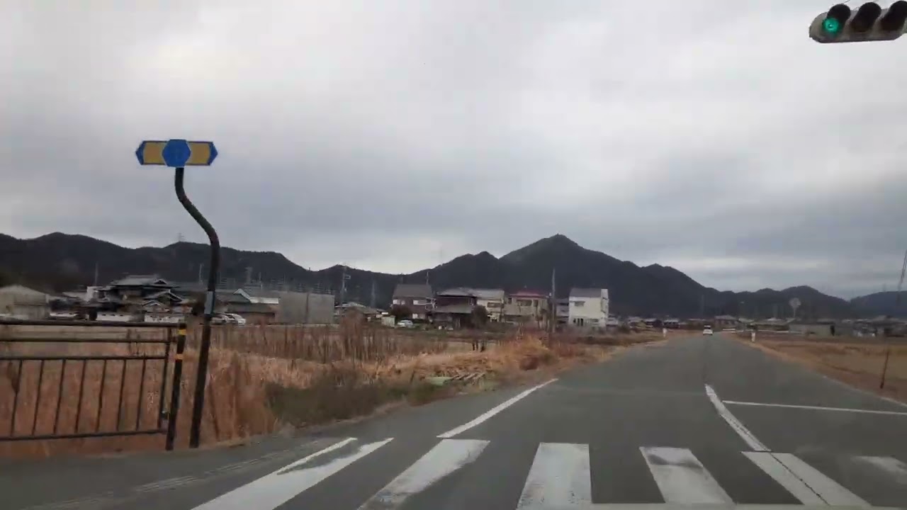 2026年2月7日 加古川バイパス 加古川西出口から、大福精肉店駐車場