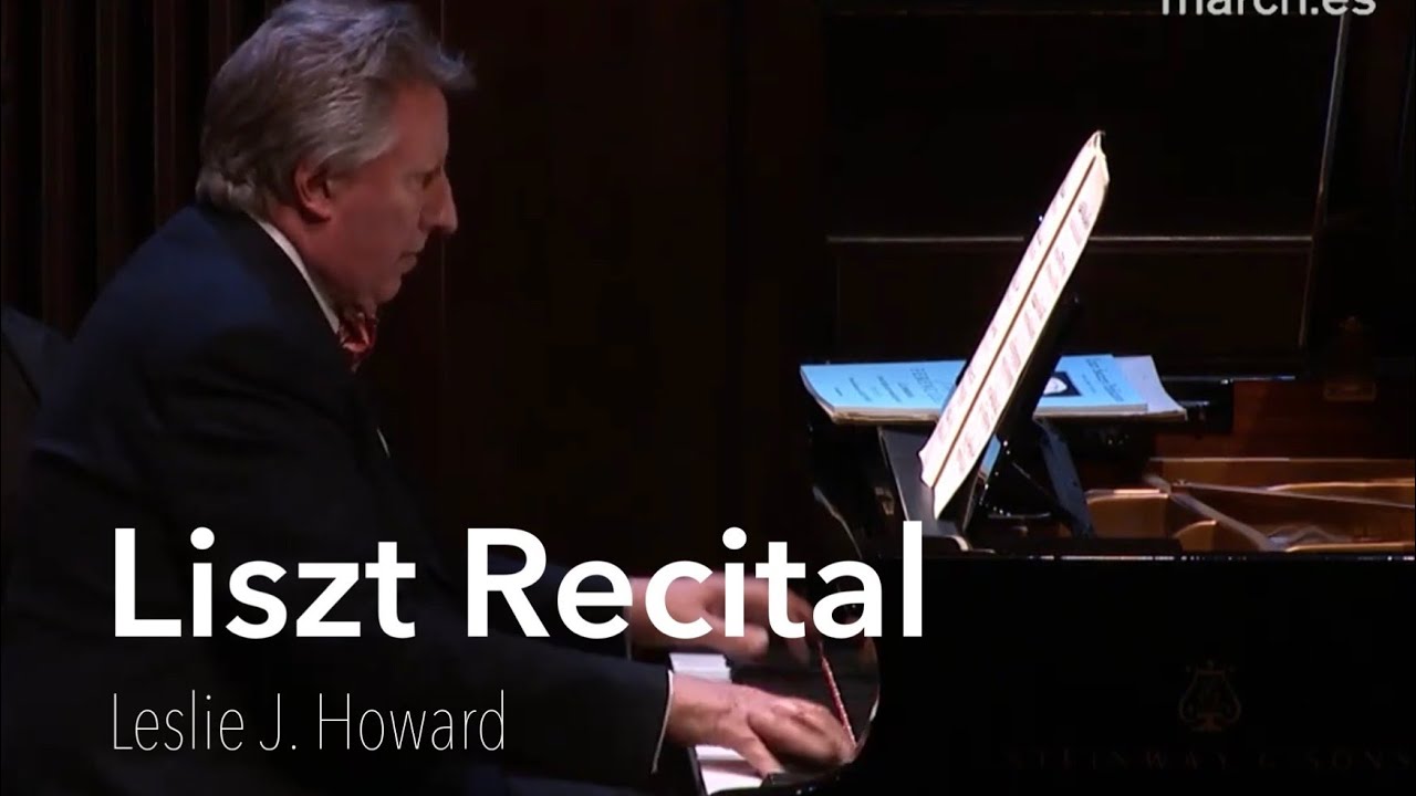 Leslie Howard performs Liszt in Madrid, 2015