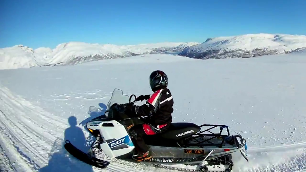 Trail riding Polaris Indy 2016 550 Voyageur and 2015 600 Voyageur