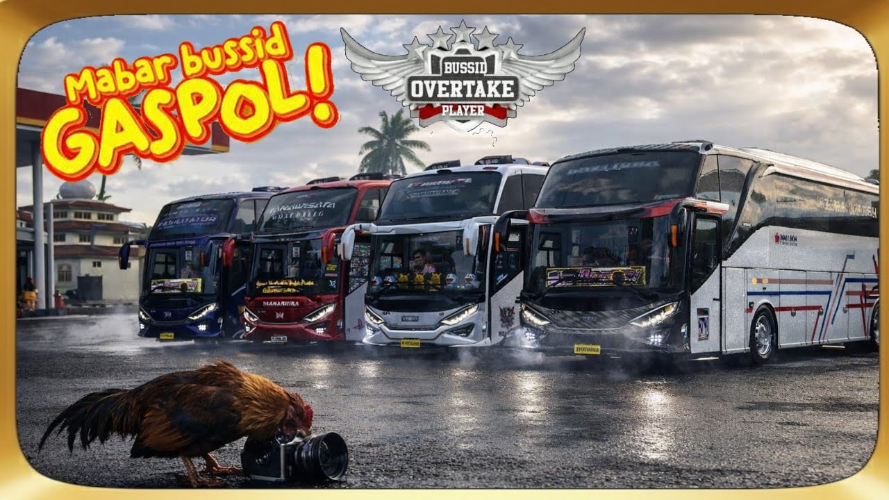 🔴 LIVE BUSSID | Mabar Overtake ,🚌💨 | Bus Simulator Indonesia 4.1.1🇮🇩