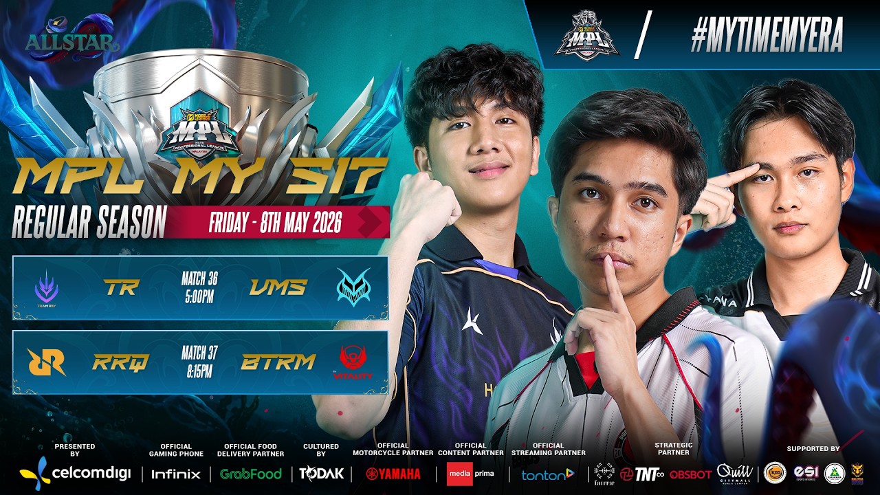 LIVE | [ENG] MPL MY Season 17 Week 6 Day 1