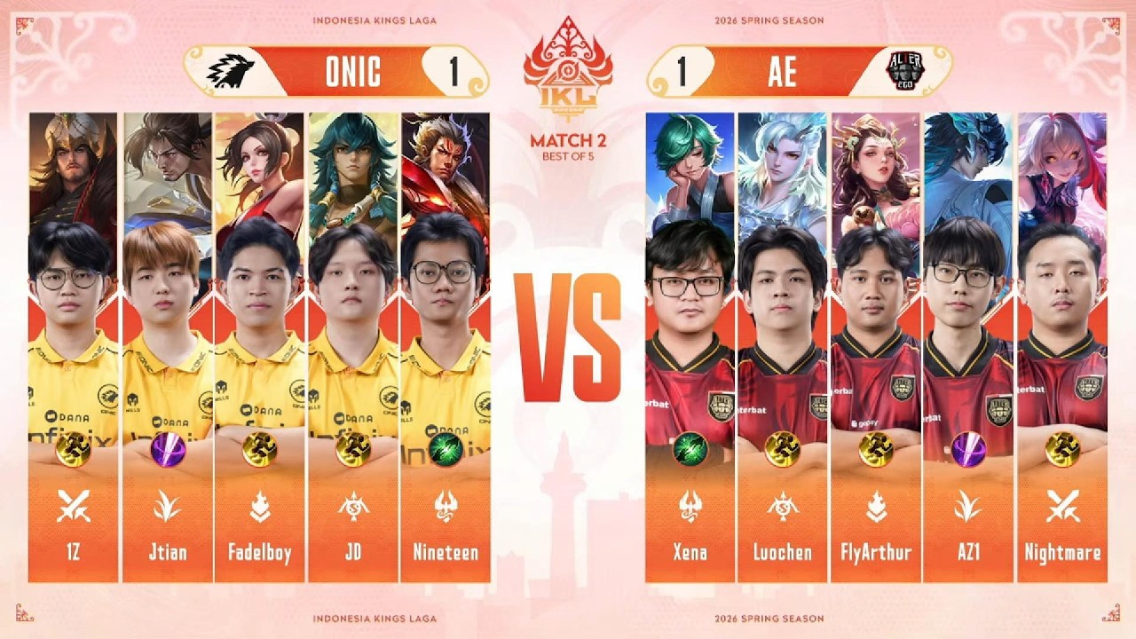 [IKL Spring 2026] Alter Ego vs ONIC | Game 3 | Group Stage | Week 3 Day 1