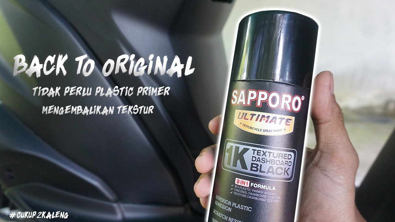 Cara Cat Body Kasar Motor Anti Ribet + Texture di 