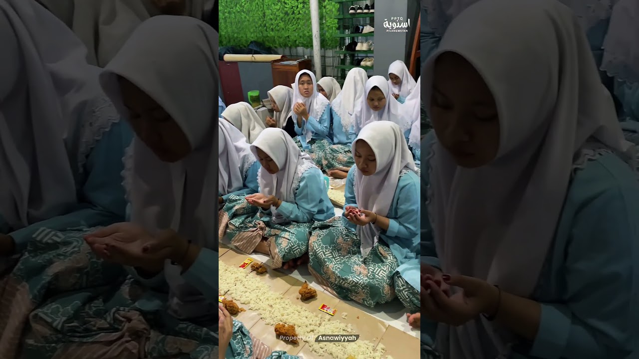 🔴Dokumentasi Buka bersama santri PPTQ Asnawiyyah #santriputri #asnawiyyahfoundation