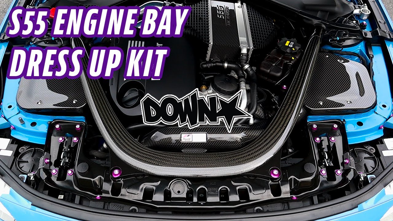 Downstar BMW F8X Dress Up Kit (M2C/M3/M4) | Engine Bay Redemption Part 1