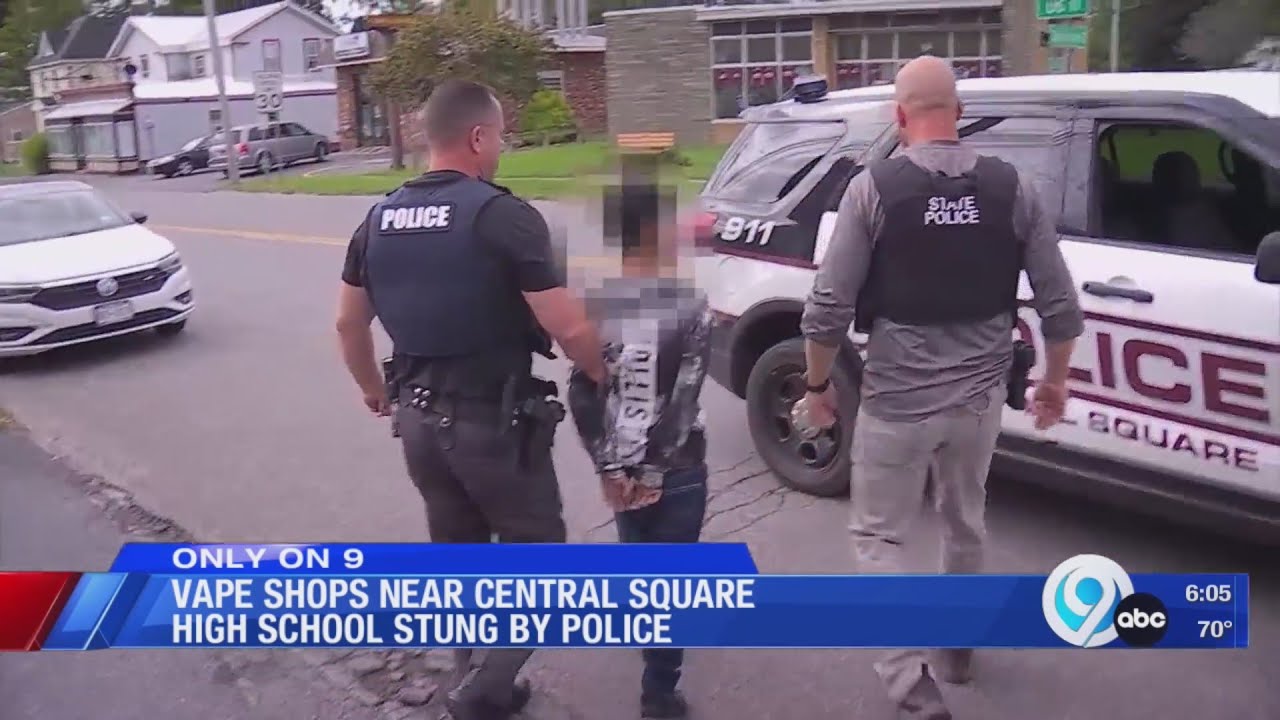Vape shops near Central Square High School busted