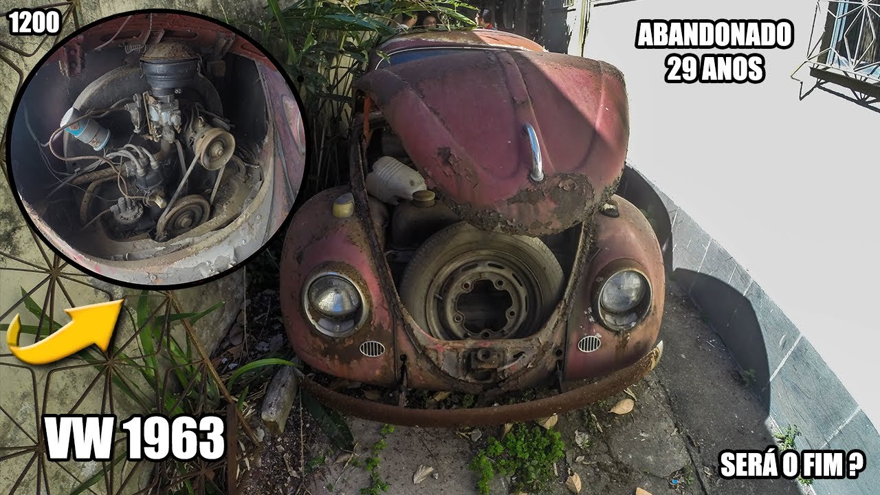 ABANDONADO 29 ANOS - VW 1963 1200 | VAMOS COMPRAR? EP.1