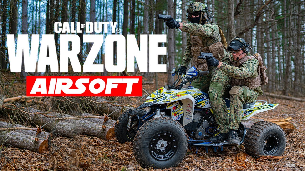 Играя в Call Of Duty Warzone в реальной жизни! - Airsoft Battle Royale!