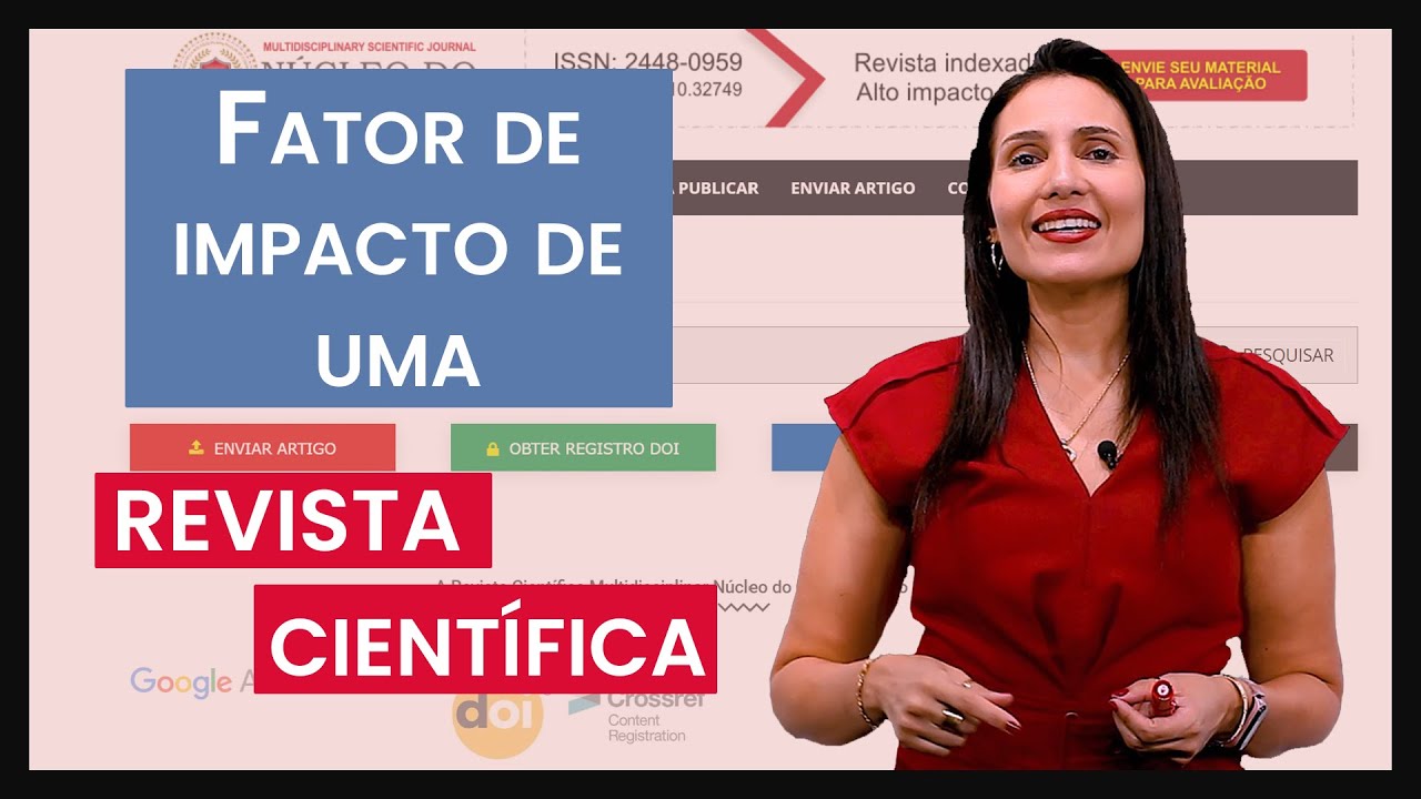 Fator de impacto de uma Revista Científica!