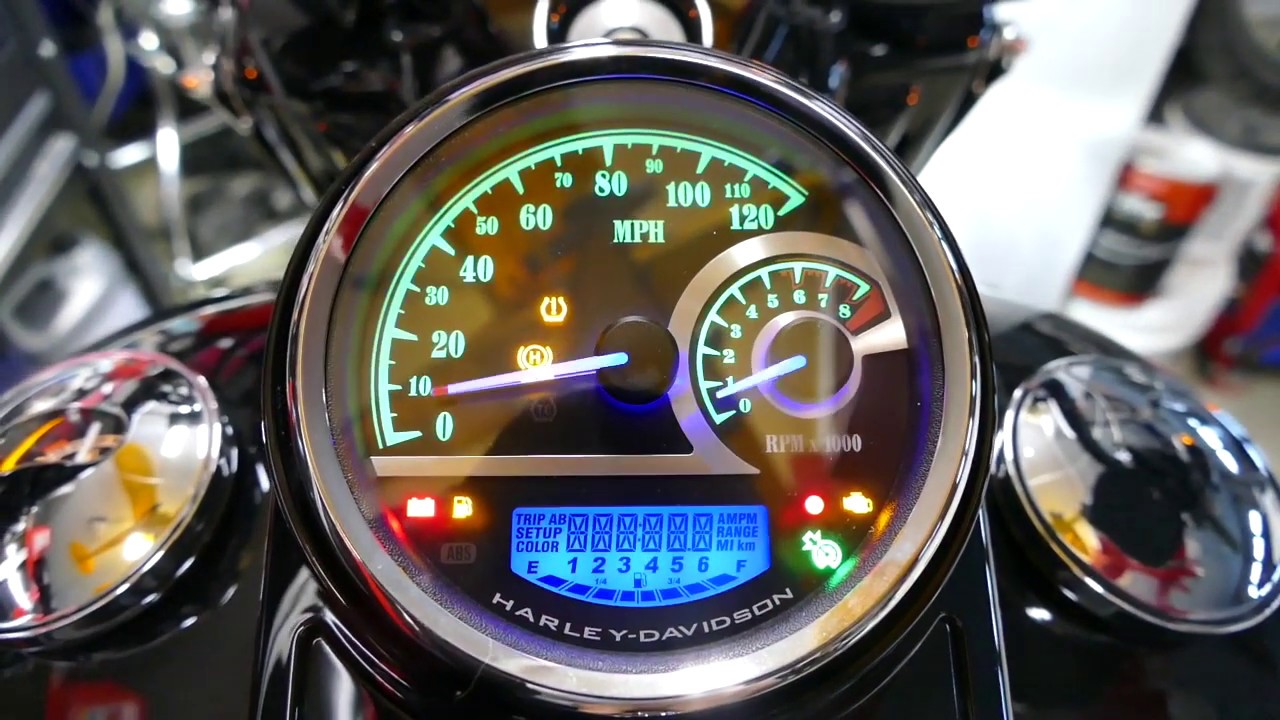 Установка аналогового спидометра/тахометра на Road King Special