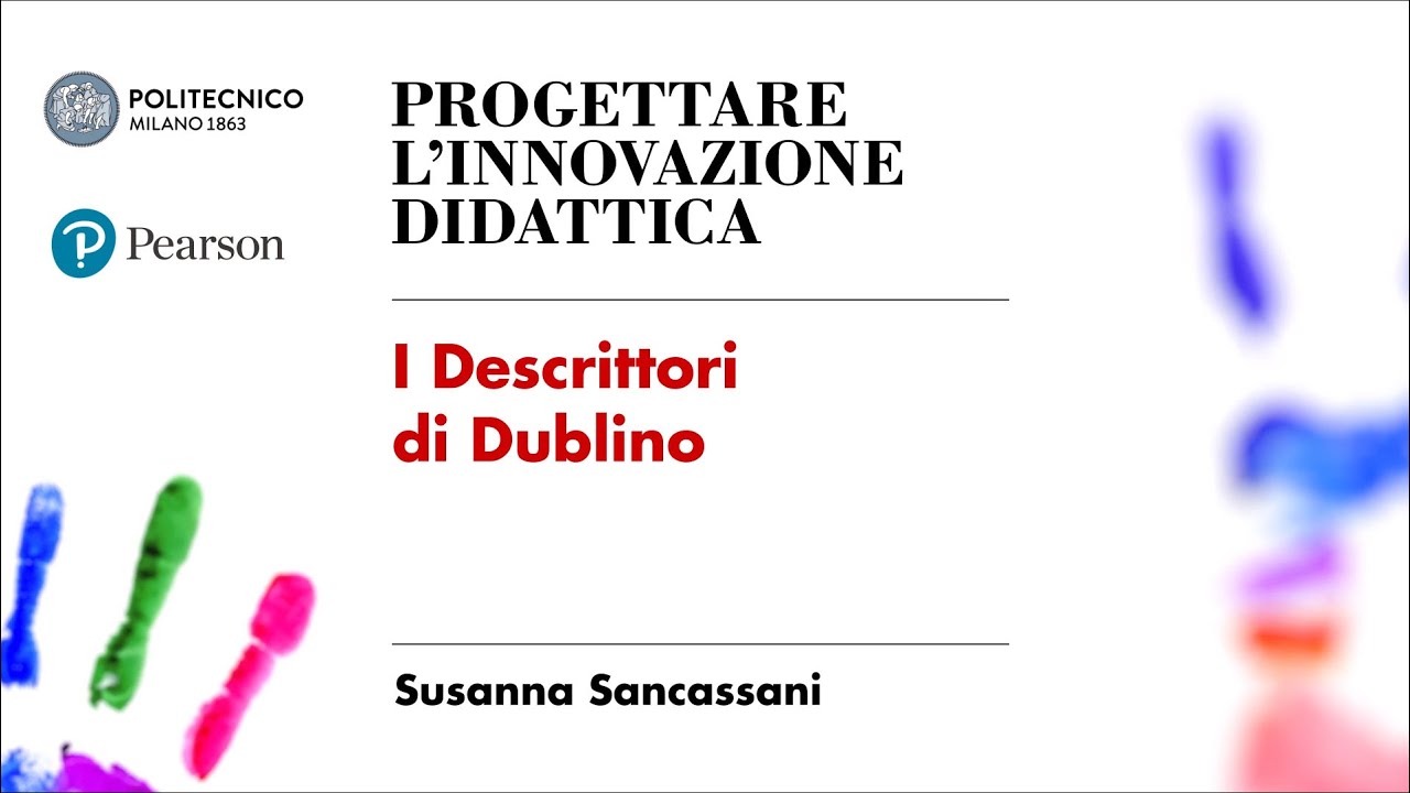 I Descrittori di Dublino (Susanna Sancassani)