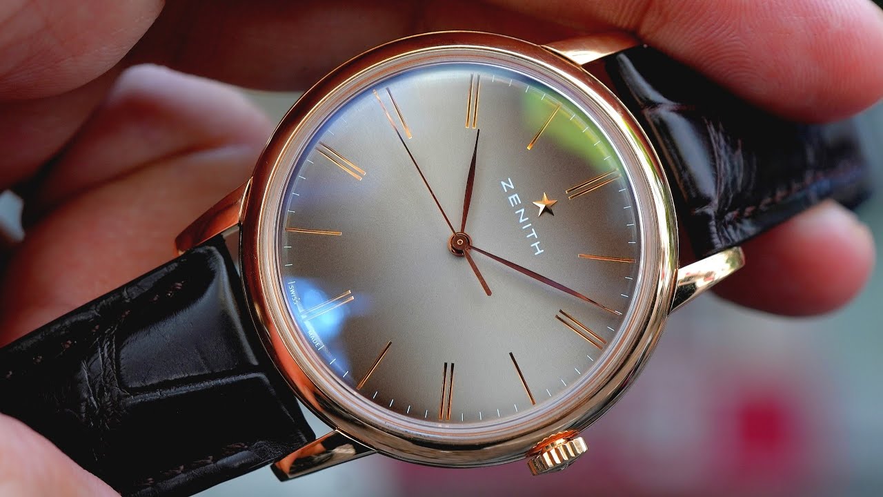 [Rất Đẹp] Zenith Elite Classic Smoke Brown 39mm 18.2290.679/18.C498 | Hotline 0982298881