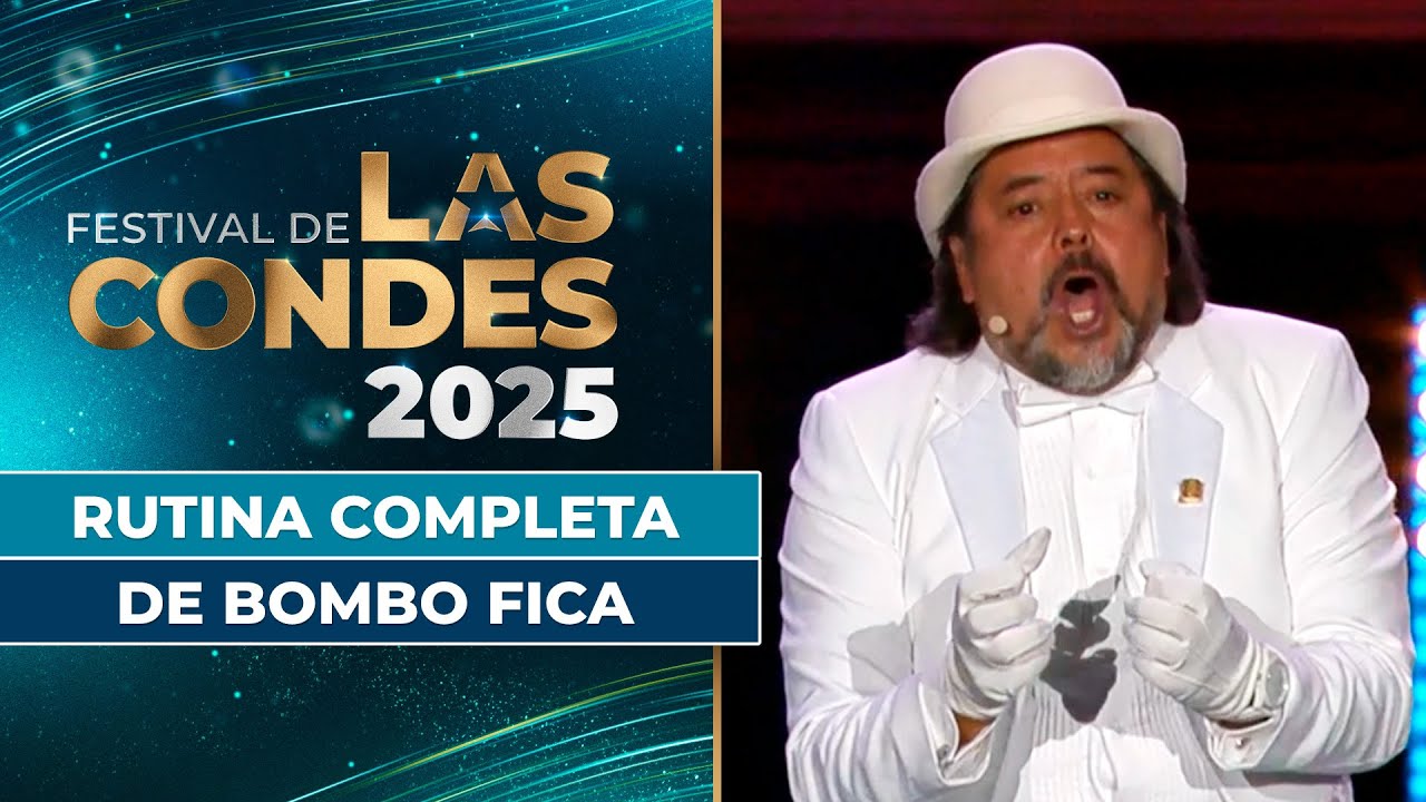 ¡SACÓ CARCAJADAS! 😂 Revive la rutina de Bombo Fica en Festival de Las Condes 2025 ✨