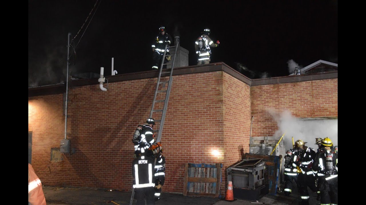 Depew FD Commercial Structure Fire - 5011 Broadway