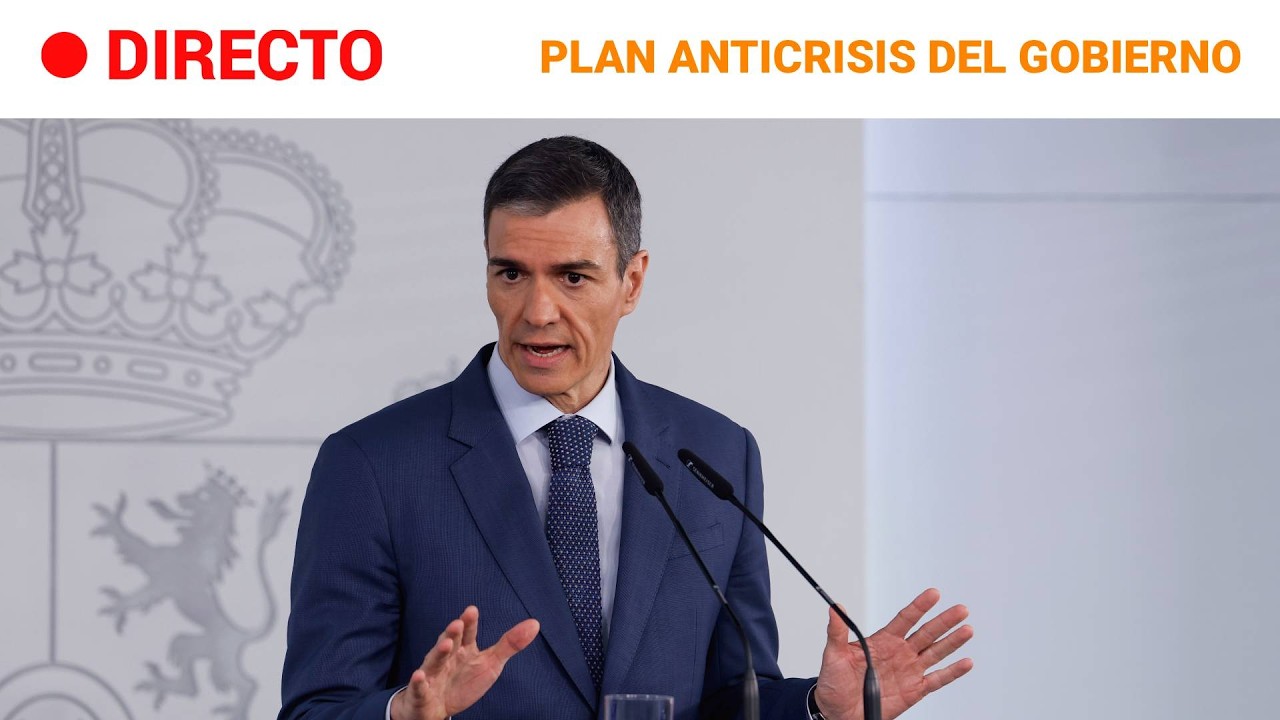 🔴 DIRECTO | PEDRO SÁNCHEZ anuncia MEDIDAS URGENTES frente al impacto de la GUERRA en ORIENTE MEDIO