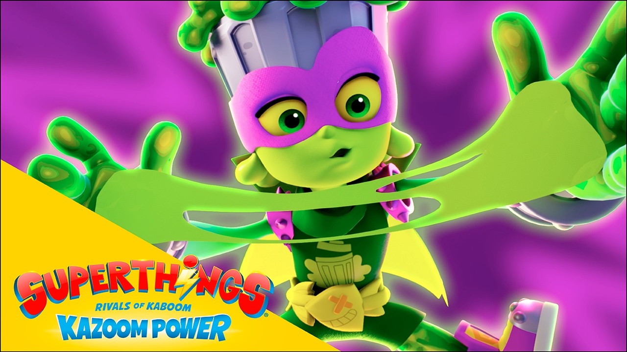 💥TRASHER - złoczyńca kt&oacute;ry gra nieczysto!💥SUPERTHINGS KAZOOM POWER💥serial TV