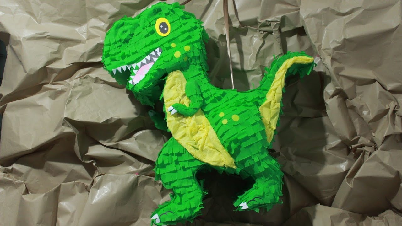 PIÑATA DINOSAURIO en ALTO RELIEVE
