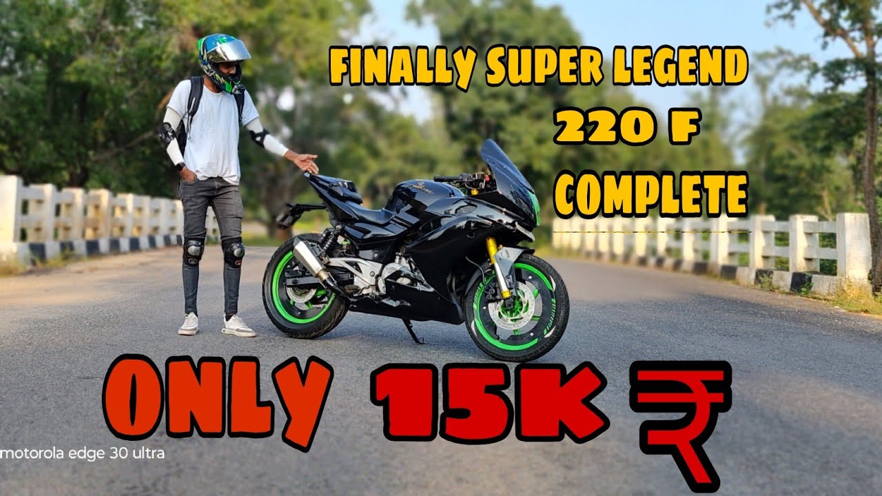 Finally Super Legend Pulsar 220 F🔥🔥 Complete Ho Gaya🤩🤩 modified pulsar 220 #pulsar220 #modified