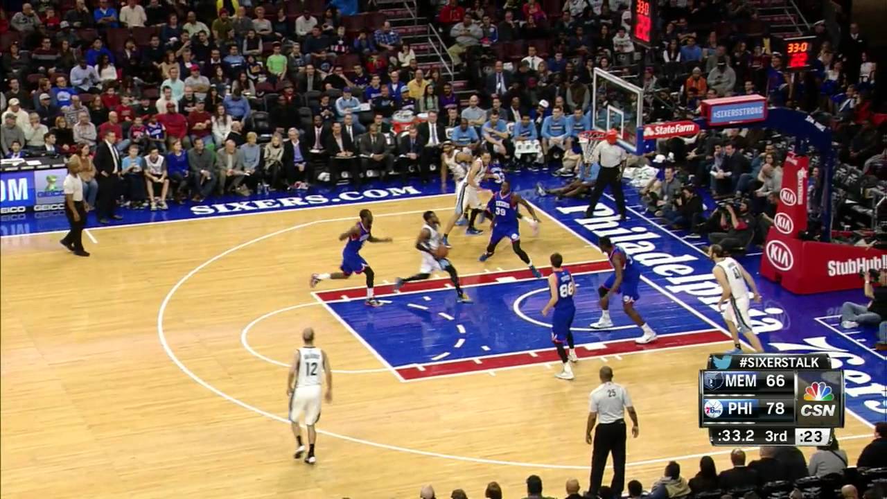 Mike Conley Highlights Grizzlies vs. 76ers 12.13.2014 - 36 Points, 9 Assists
