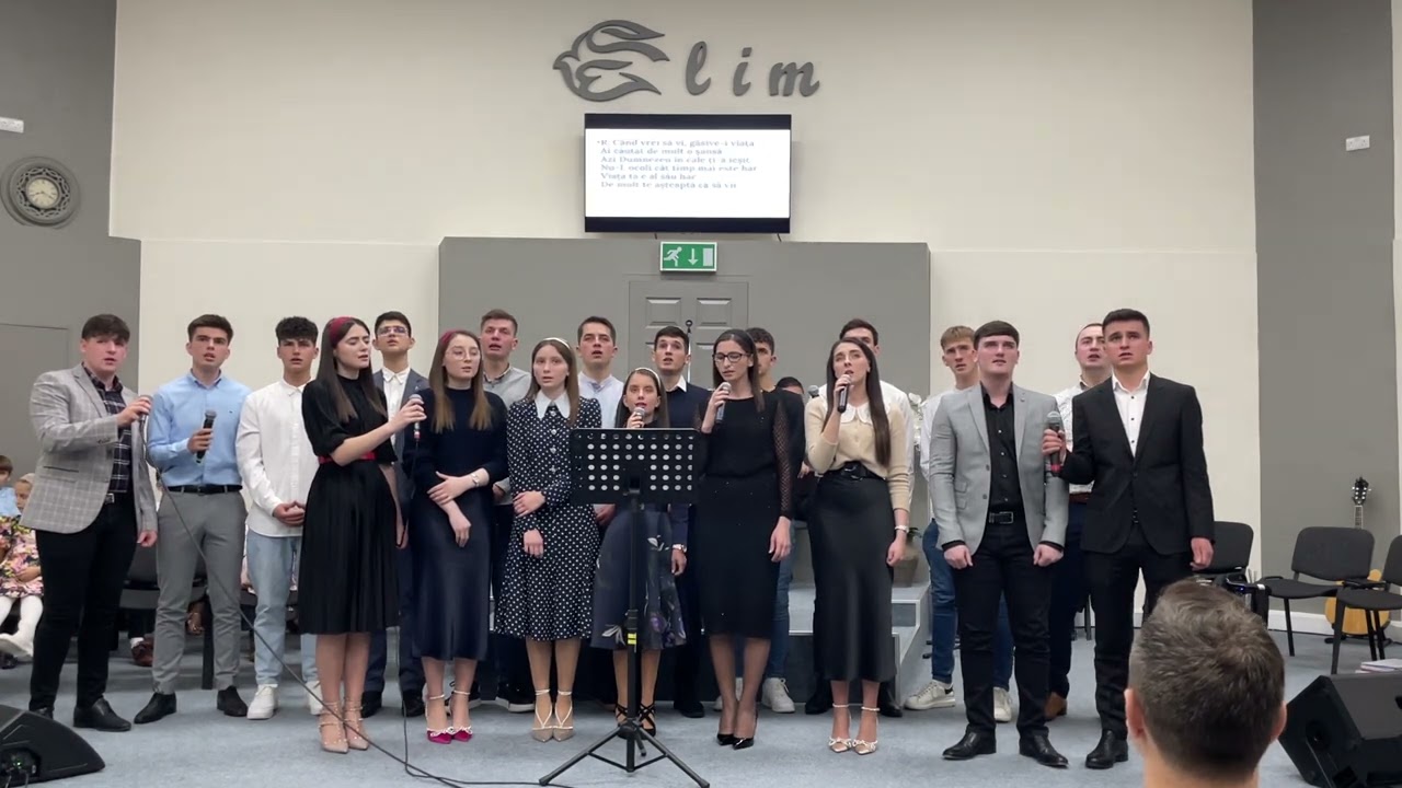 Tinerii bisericii Elim Dublin - Când vrei să vi? 08 Octombrie 2022