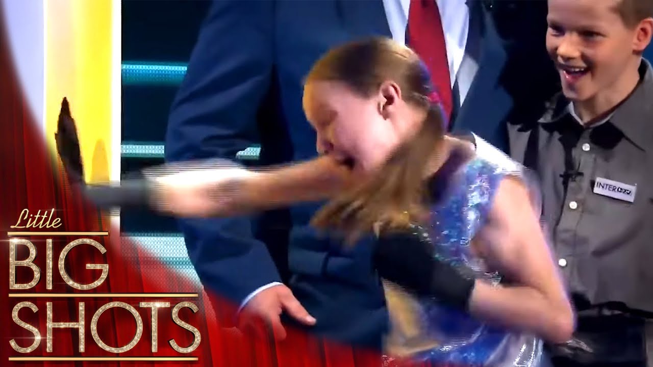 Mały bokser przebija DRZWI! Niesamowite umiejętności Evniki! | Little Big Shots