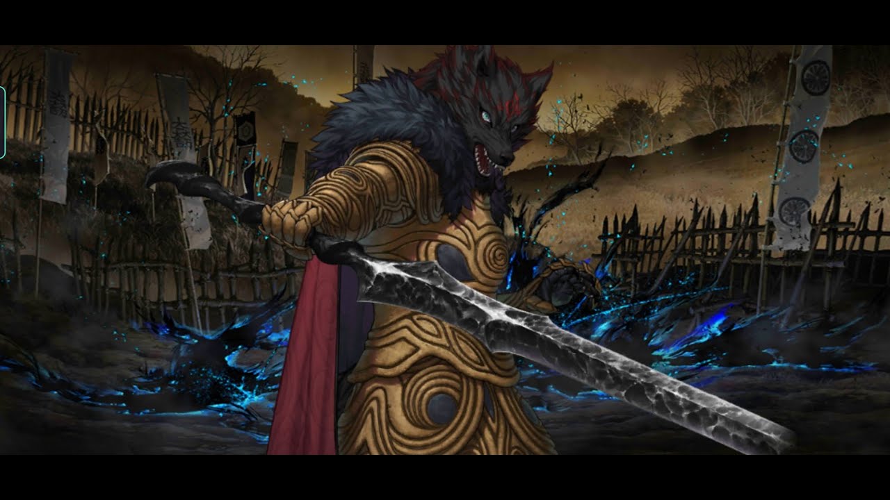 FGO JP - Gudaguda 7 - Lasengle still adding an animation and voice lines to Mr. Wolf