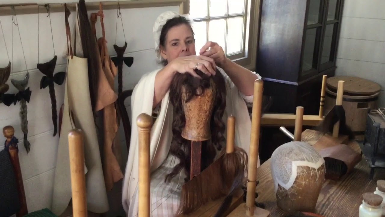 Wig Shop In Colonial Williamsburg