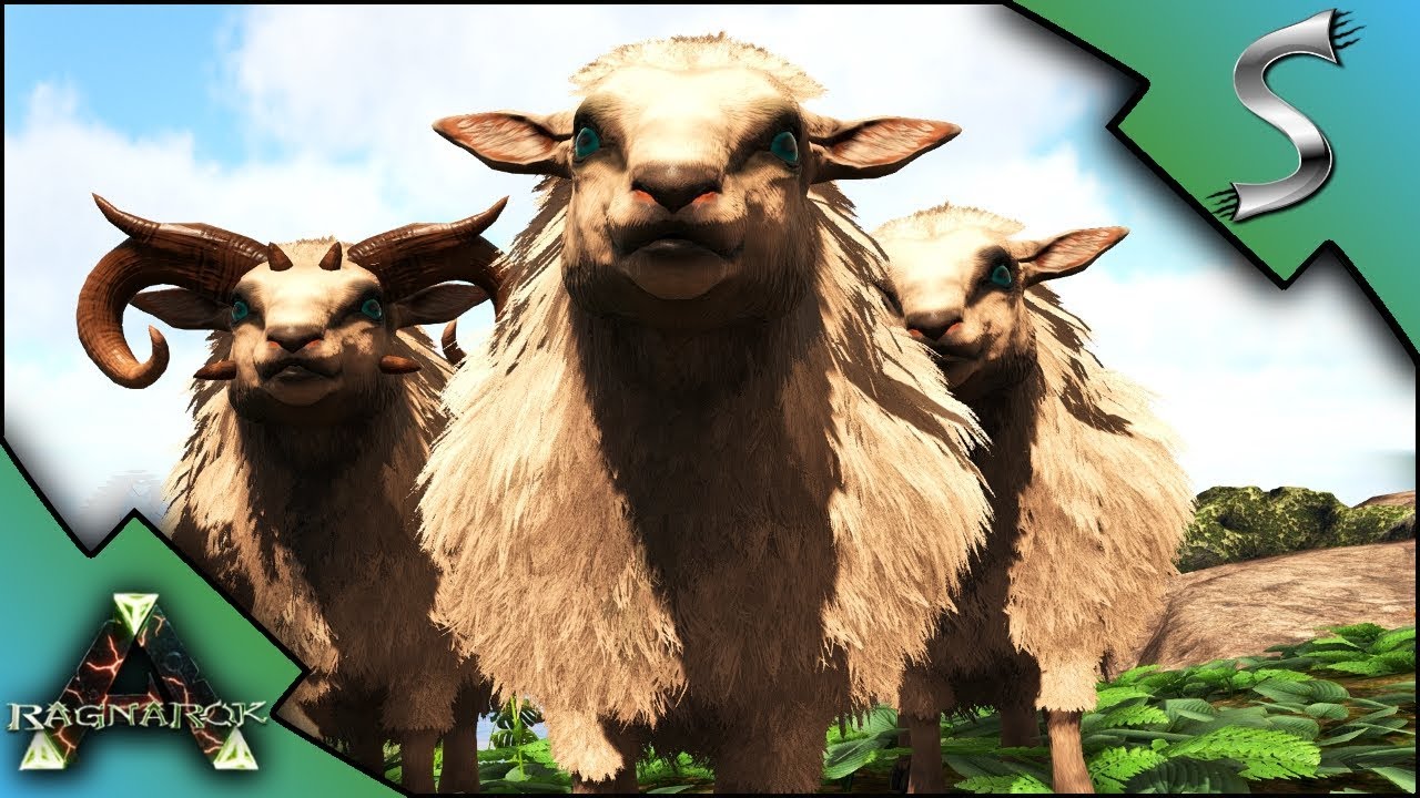 OVIS TAMING AND MUTTON SLAUGHTER HOUSE FARM! - Ark: RAGNAROK [DLC Gameplay E58]