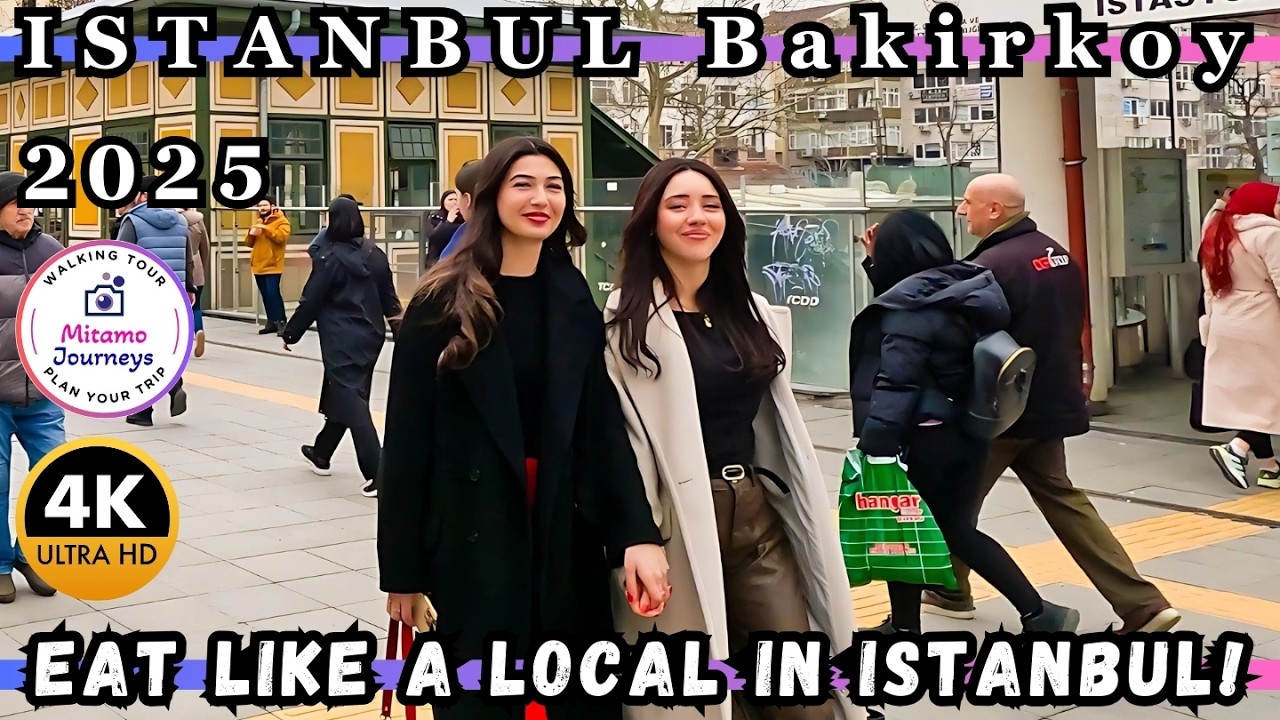BAKIRK&Ouml;Y: Istanbul's Food Paradise 🇹🇷 | Best Turkish Street Food, Markets & Shopping | 4K Walk Tour