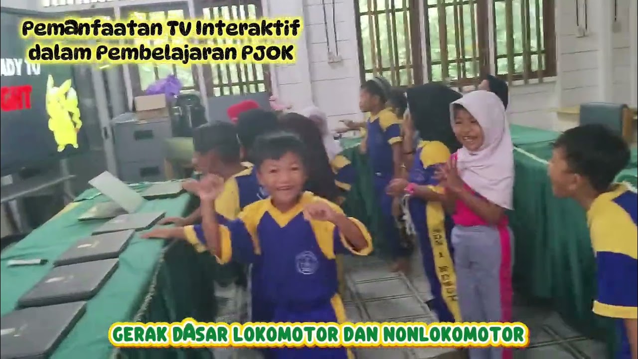 Pemanfaatan TV Interaktif dalam Pelajaran PJOK