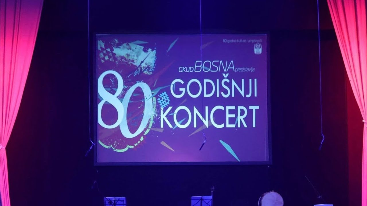 80. GODIŠNJI KONCERT GKUD BOSNA TUZLA