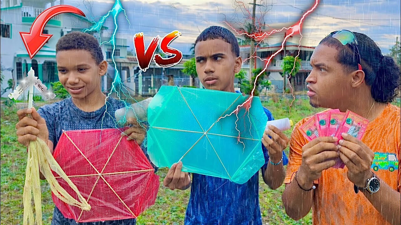 Volamos CHICHIGUAS Bajo La LLUVIA Sin PENSAR Que Esto PASARÍA 😭🪁⚡️⛈️ (Parte 2)