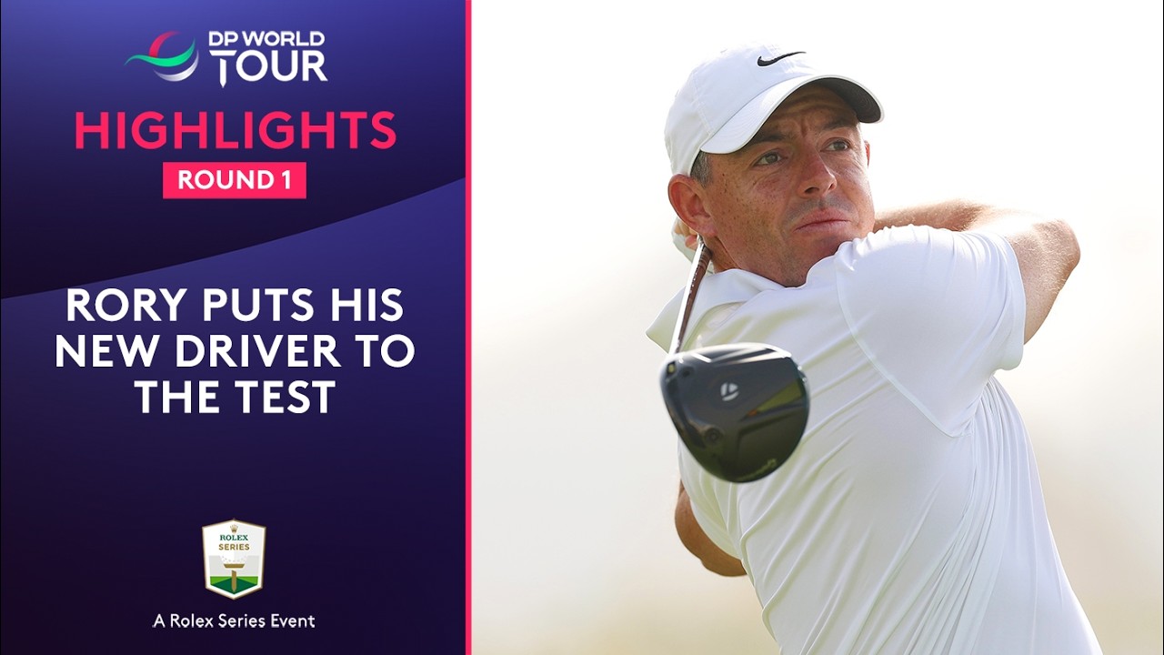 Round 1 Highlights | 2025 Abu Dhabi HSBC Championship