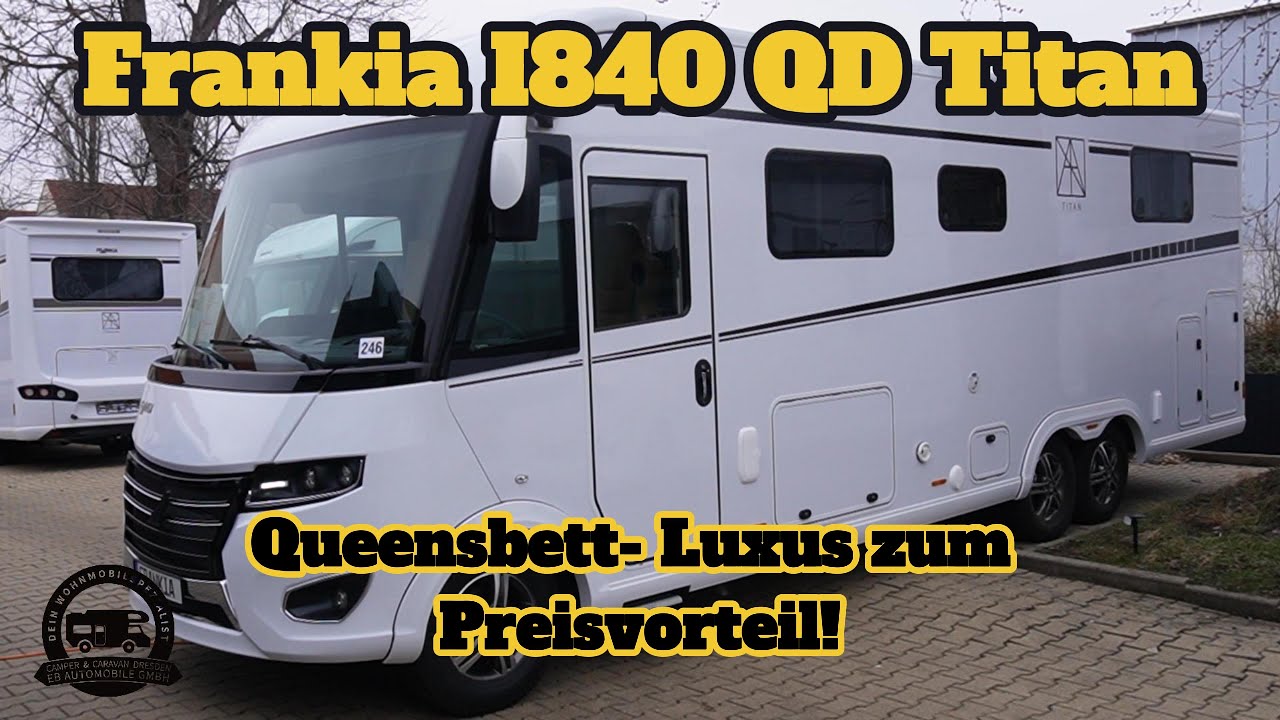 Frankia I840 QD Titan - Queensbett-Luxus 40.000&euro; reduziert!