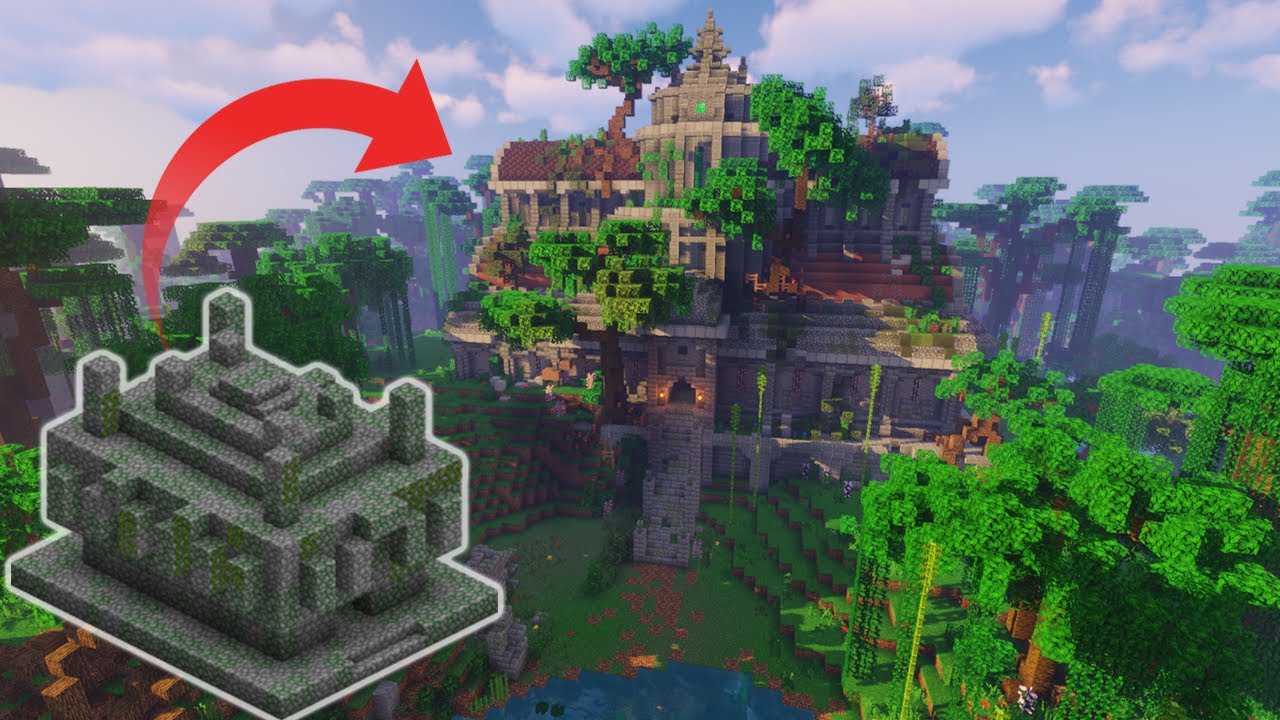 I Transformed the Minecraft Jungle Temple | Ft. McMakistein