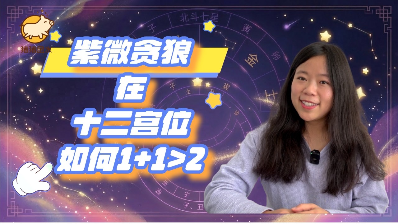 紫微斗数双星入十二宫如何1+1大于2｜紫微贪狼