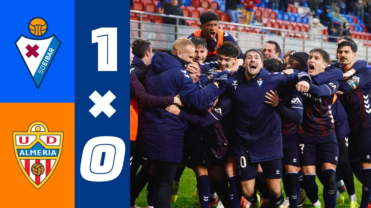 RESUMEN | SD Eibar VS UD Almeria | 25/26