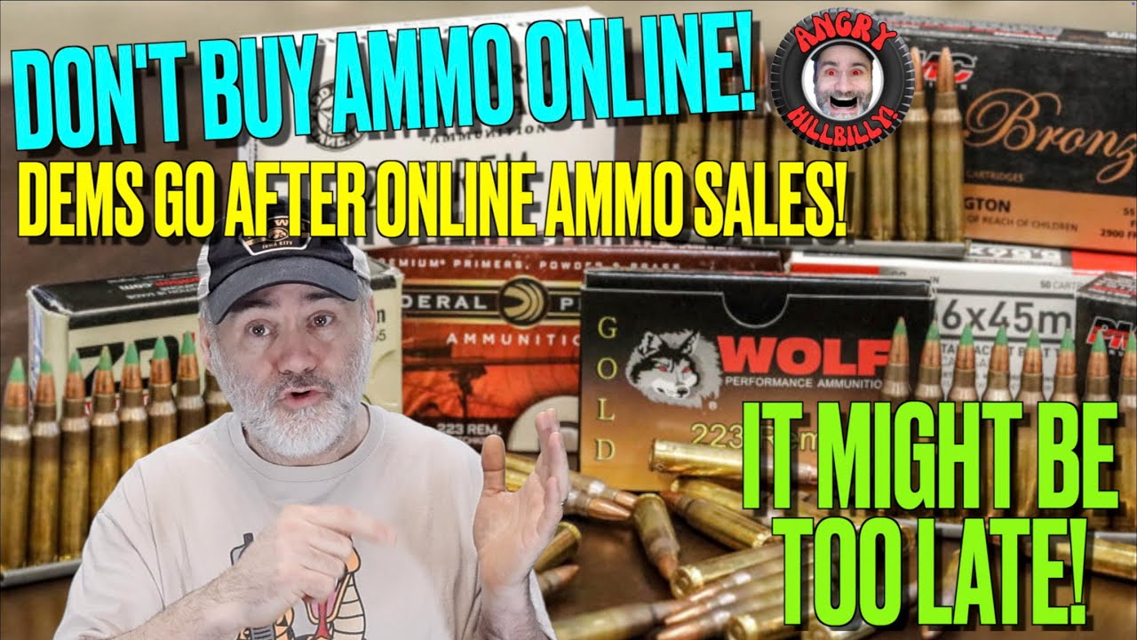 Не покупайте патроны онлайн!.. Демократы начнут преследовать онлайн-продажи патронов! (Возможно, ...