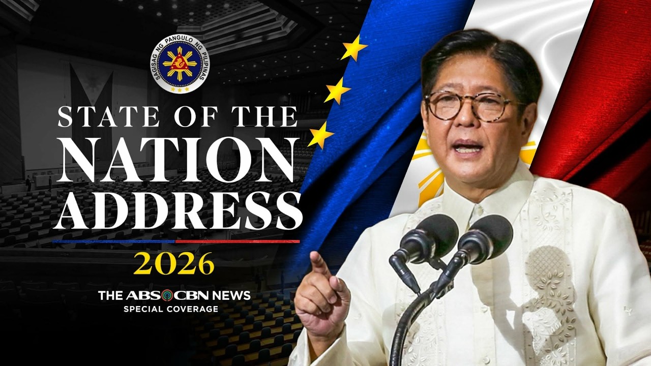 LIVE: State of the Nation Address 2026 | The ABS-CBN News Special Coverage (July 27, 2026)