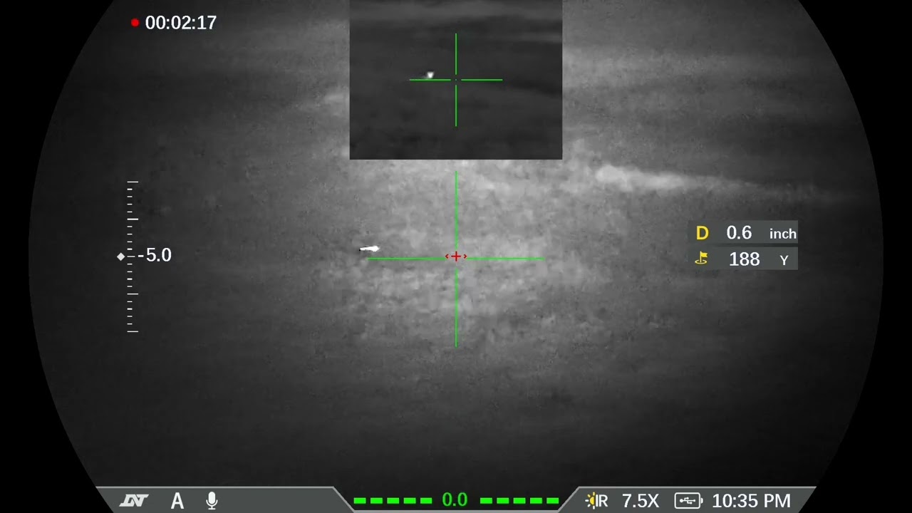 DNT ThermNight TNC635R using Onboard 940nm IR light on very educated coyotes. Success!