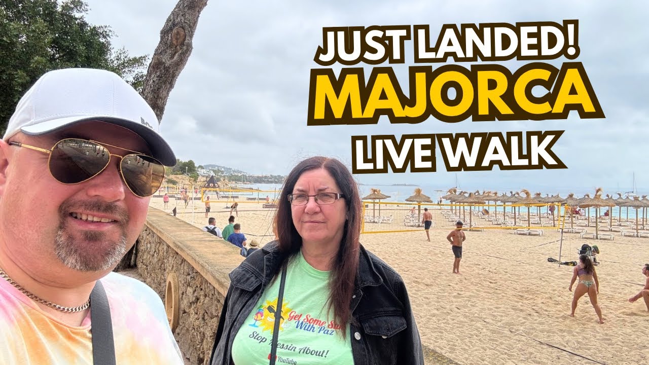 Majorca, Palma Nova to Magaluf Walk Live