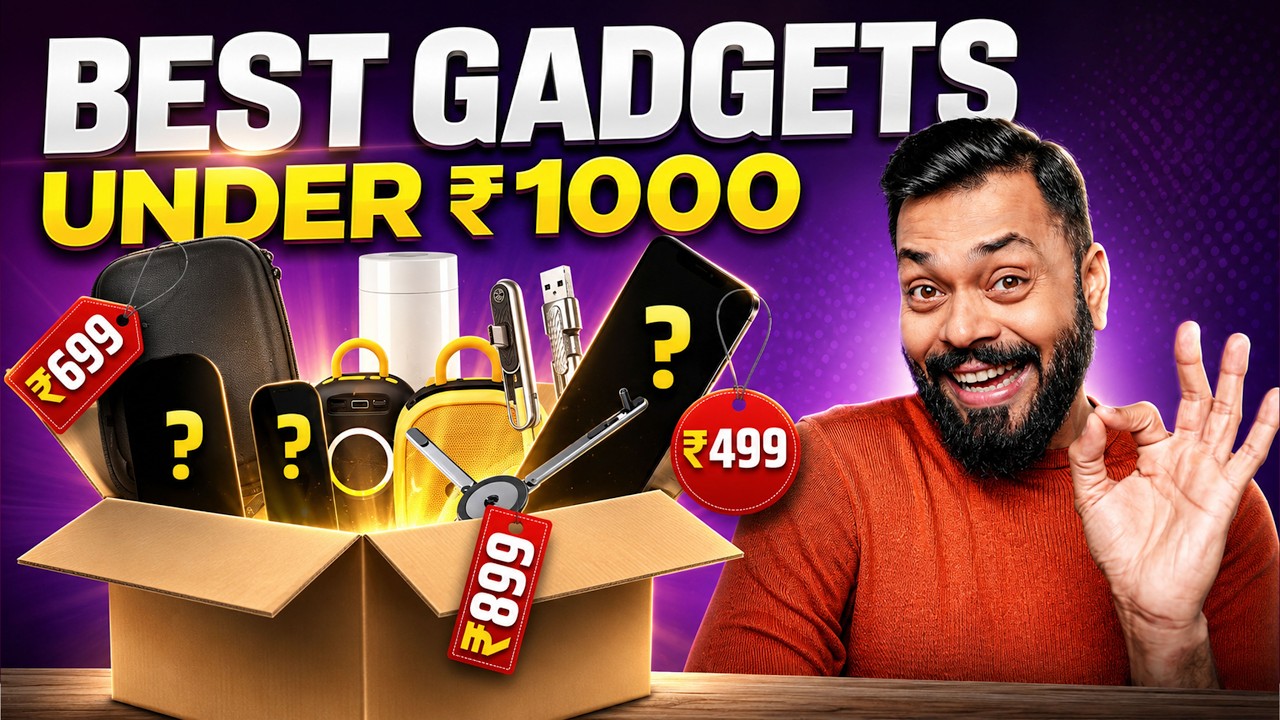 Amazon आणि Flipkart वरून मी घेतले हे 10 भन्नाट Gadgets! 😍 Best Gadgets Under ₹1000