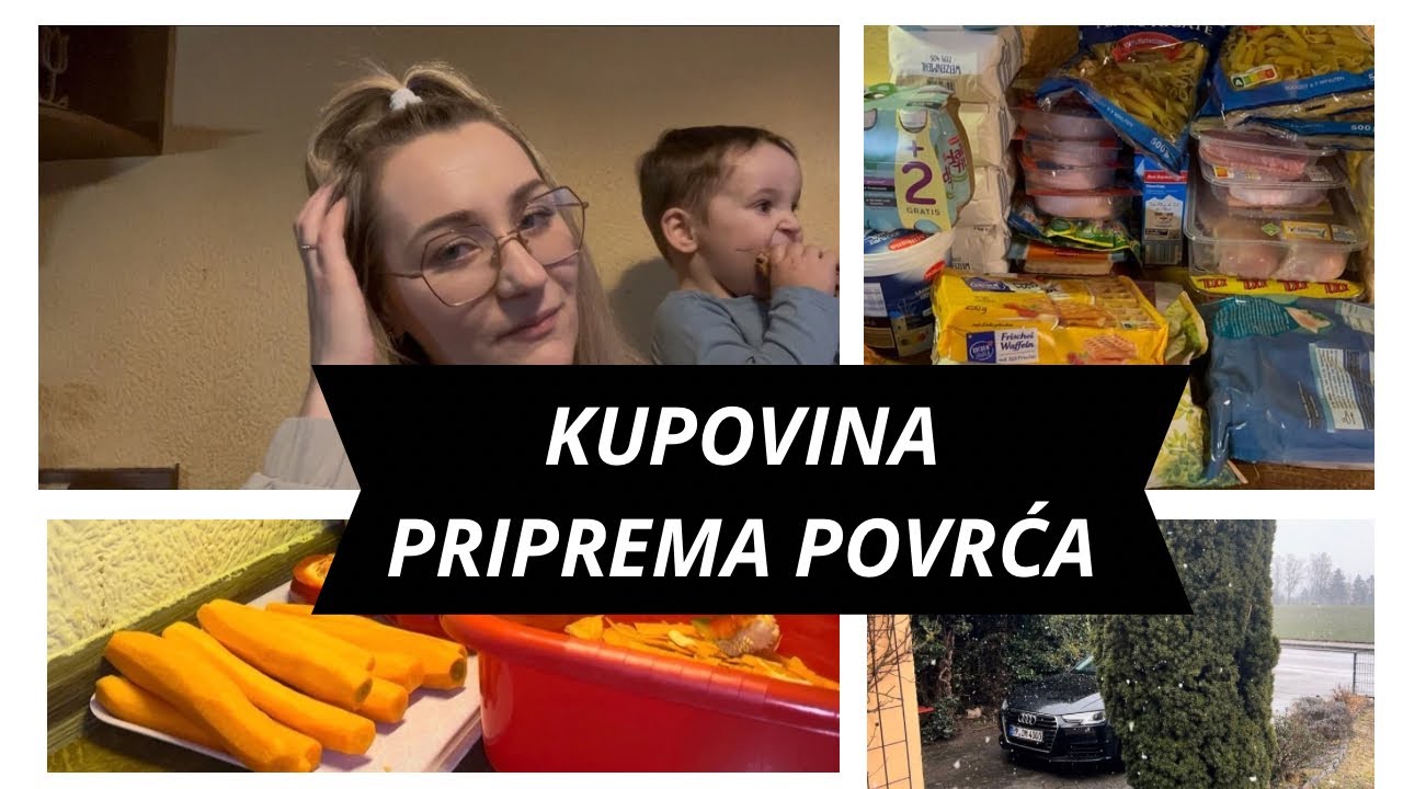 KUPOVINA || Priprema povrća 🥕 || #mama5djece